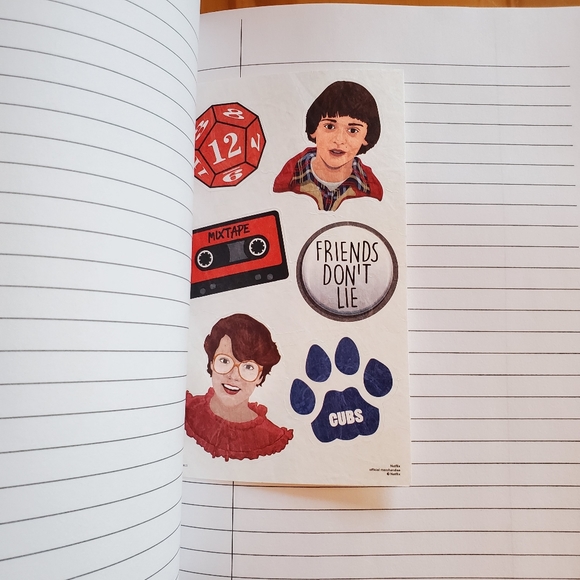 Stranger Things Wide Ruled Composition Notebook - Picture 3 of 7